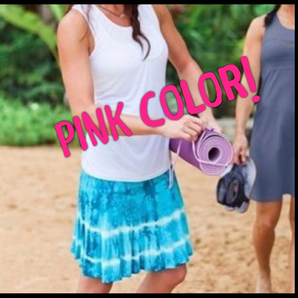 💕❤️Pink Lotus tie dye skirt💕❤️